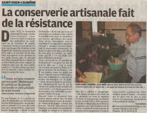 Le Parisien - 28 Aout 2010